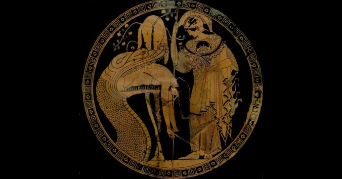 facebook Athena and a snake